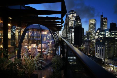 View Full Details for Florattica Rooftop Bar at Canopy by Hilton London City, 11-15 Minories, London
